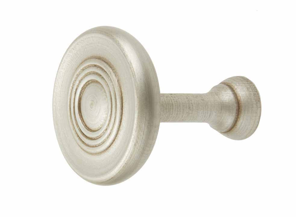 Hallis Modern Country Plain Holdback in Satin Silver