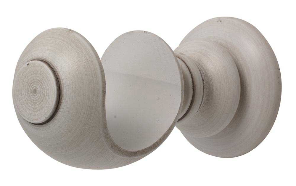 Hallis Modern Country Cup Bracket in Brushed Ivory