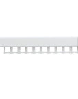 Silent Gliss 1280 Curtain Track in White