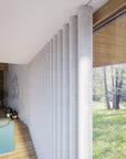 Silent Gliss 3870 Corded Curtain Track in Charcoal