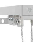 Silent Gliss 3970 Corded Curtain Track in White