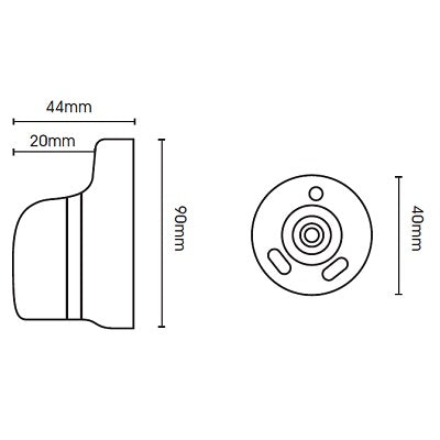 Hallis Origins Recess Bracket in Limestone