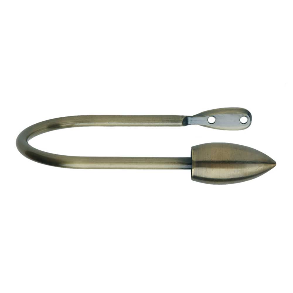 Hallis Neo Bullet Holdbacks in Spun Brass Effect
