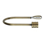 Hallis Neo Stud Holdbacks in Spun Brass Effect