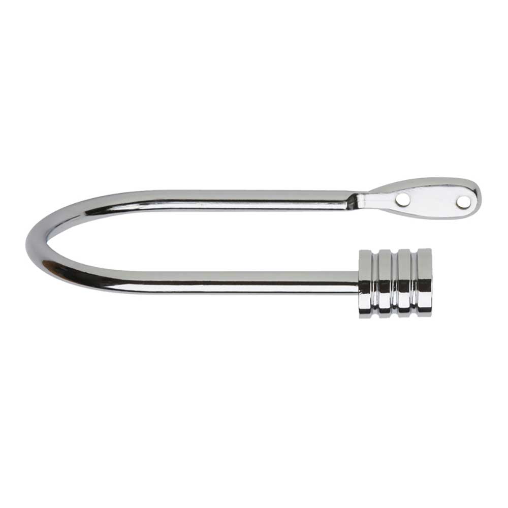 Hallis Neo Stud Holdbacks in Chrome Effect