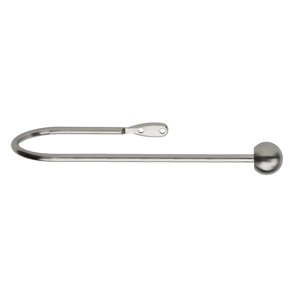 Hallis Neo Extended Ball Holdback in Stainless Steel Effect