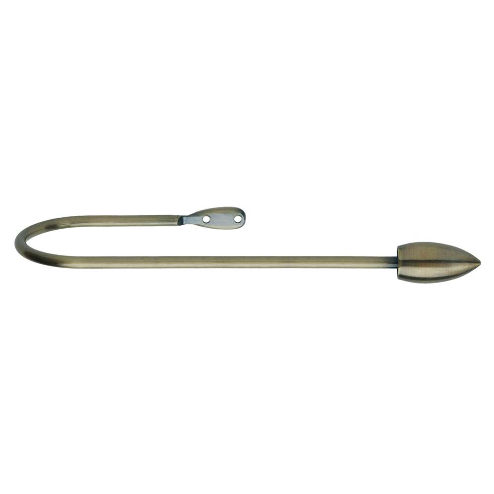 Hallis Neo Extended Bullet Holdbacks in Spun Brass Effect