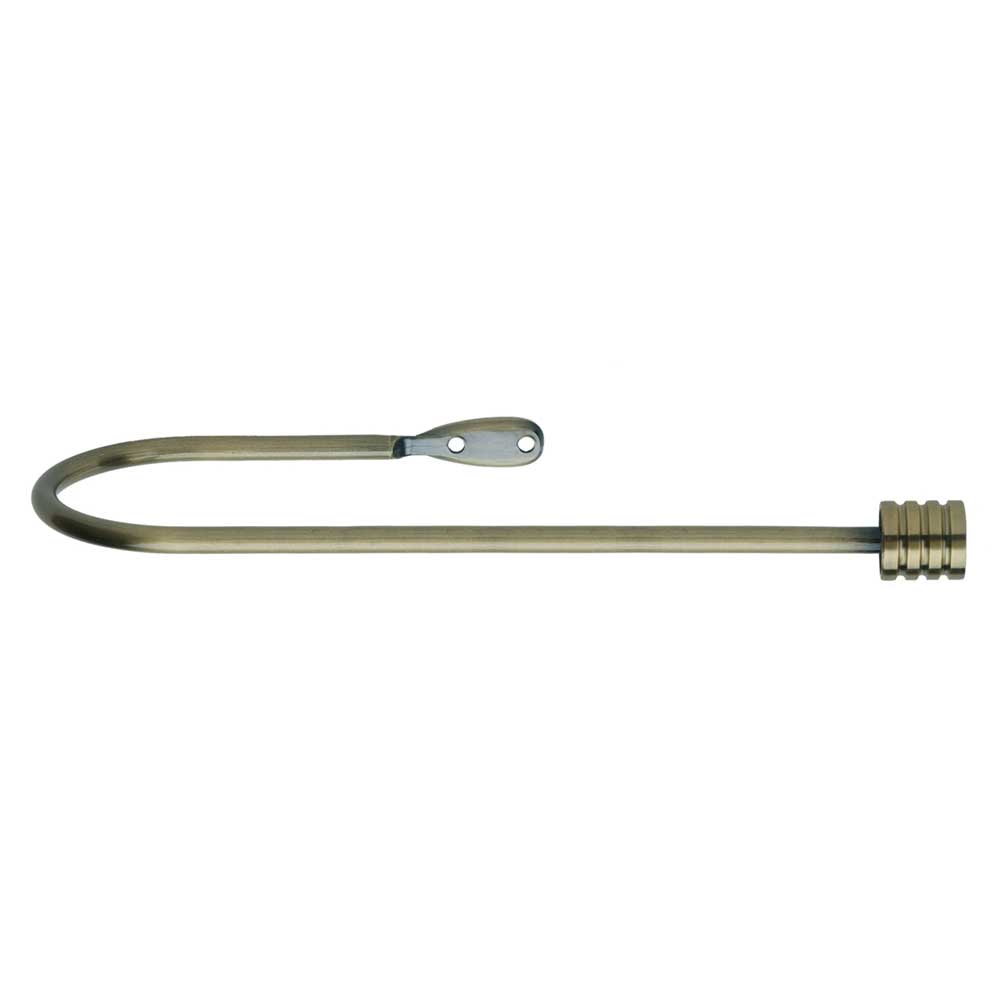 Hallis Neo Extended Stud Holdbacks in Spun Brass Effect