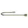 Hallis Neo Extended Stud Holdbacks in Spun Brass Effect
