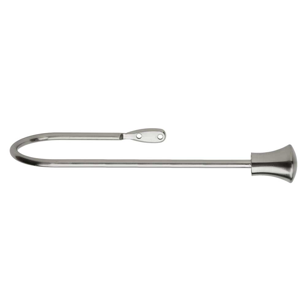 Hallis Neo Extended Trumpet Holdback in Stainless Steel Effect