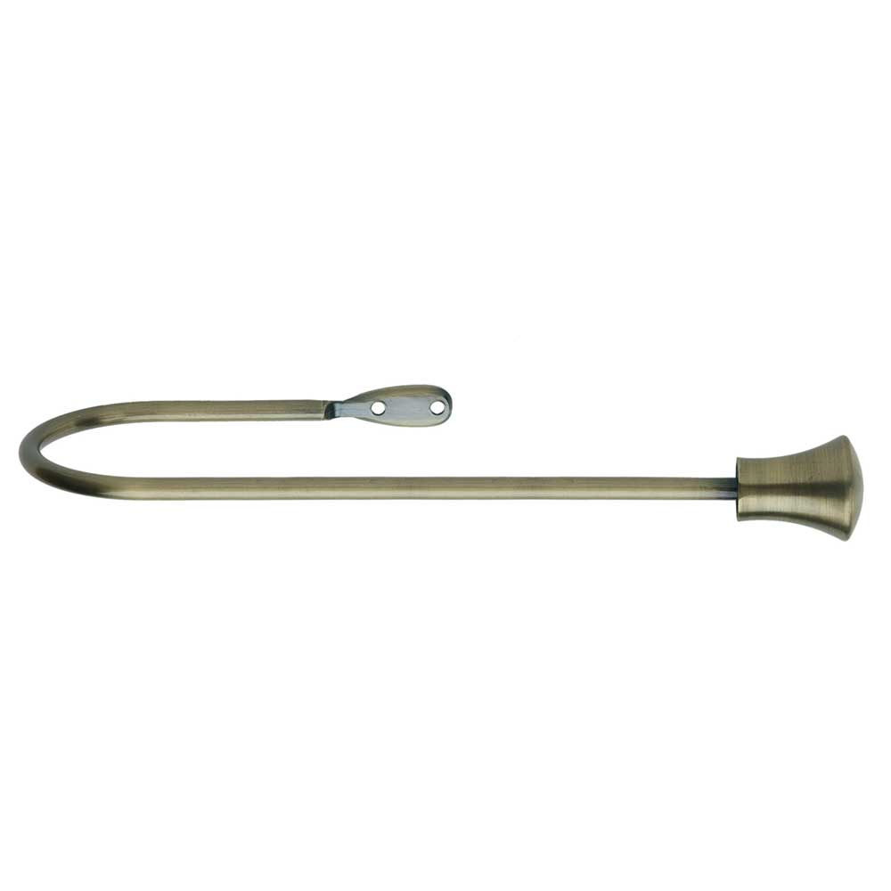 Hallis Neo Extended Trumpet Holdback in Spun Brass Effect