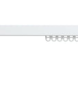 Silent Gliss 6870 Curtain Track in Matt White