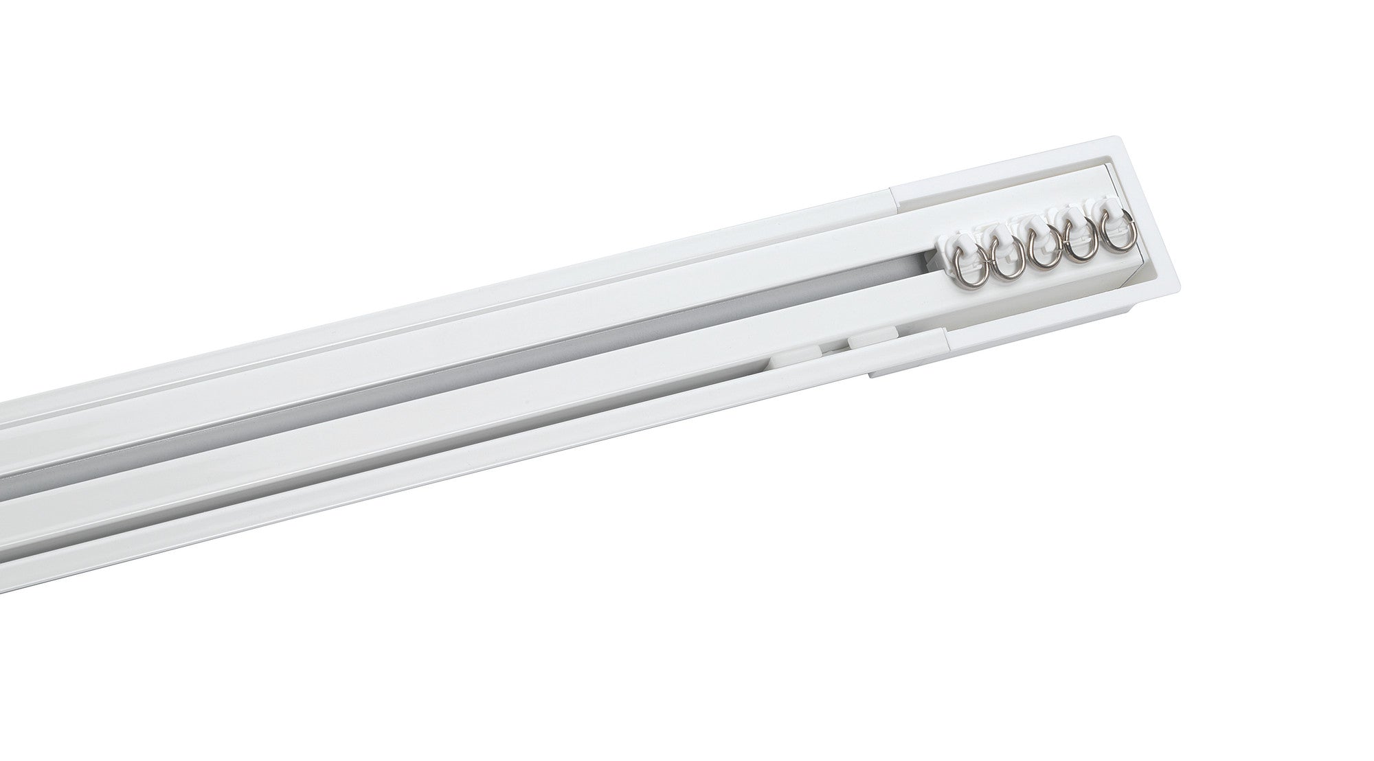 Silent Gliss 6970 Heavy Duty Curtain Track in White