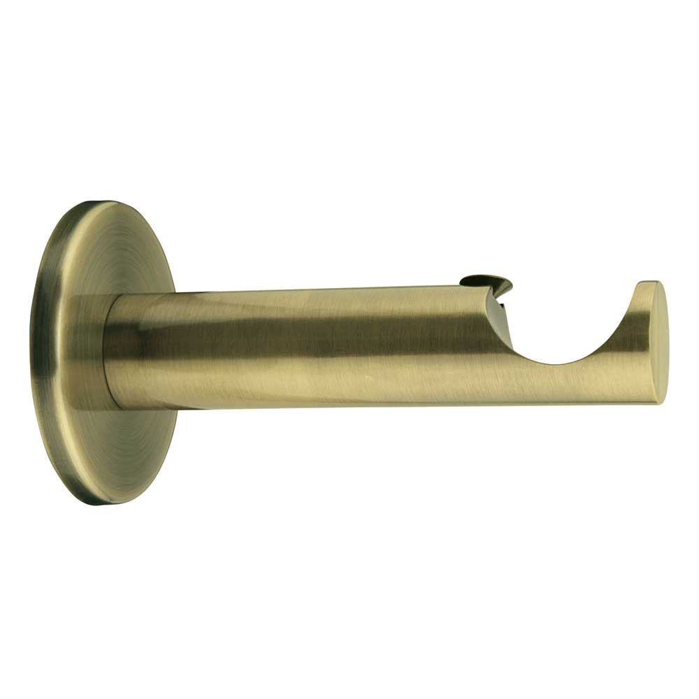 Hallis Neo Metal Bracket in Spun Brass Effect