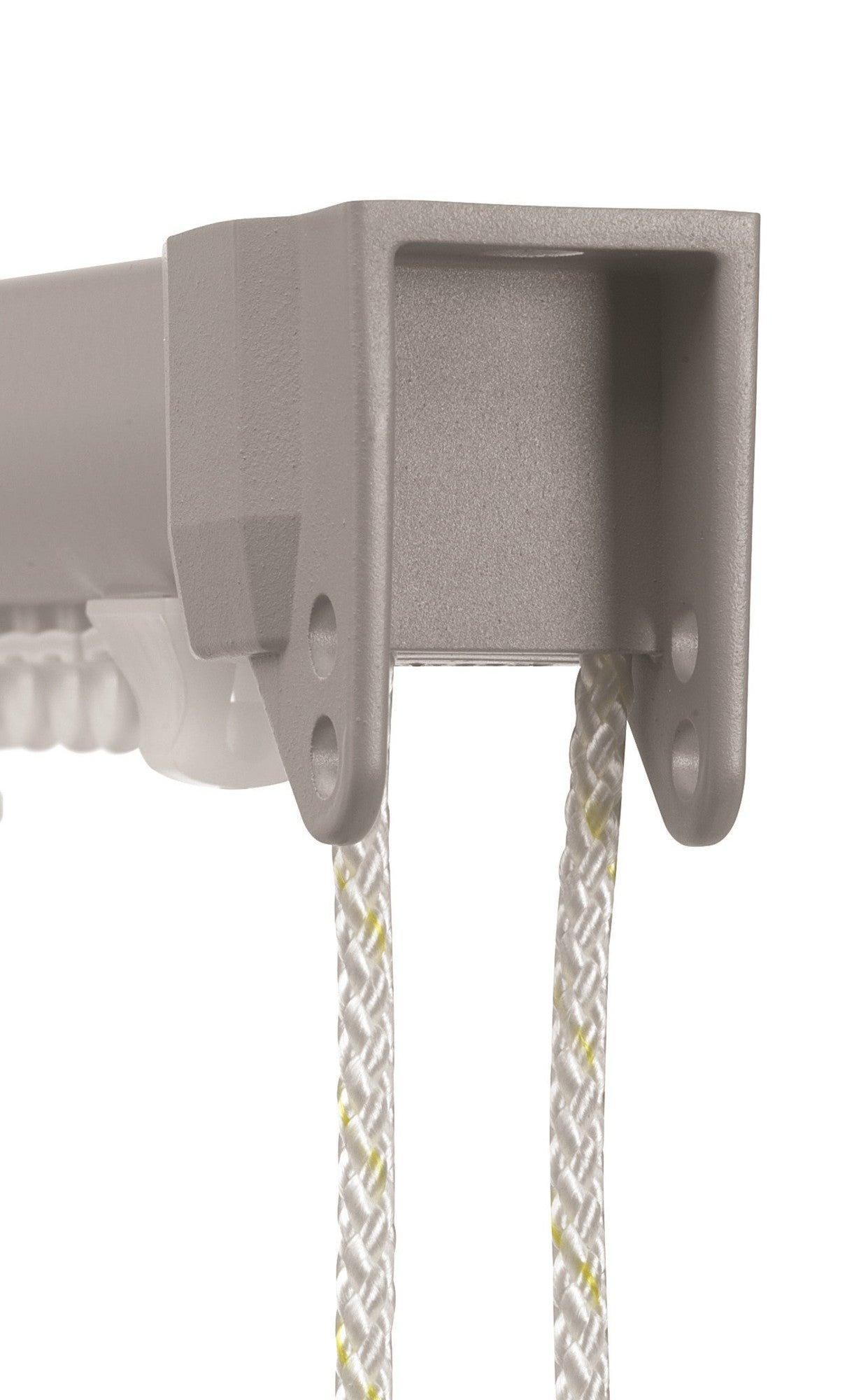 Silent Gliss 3840 Corded Curtain Track in Anodic Grey