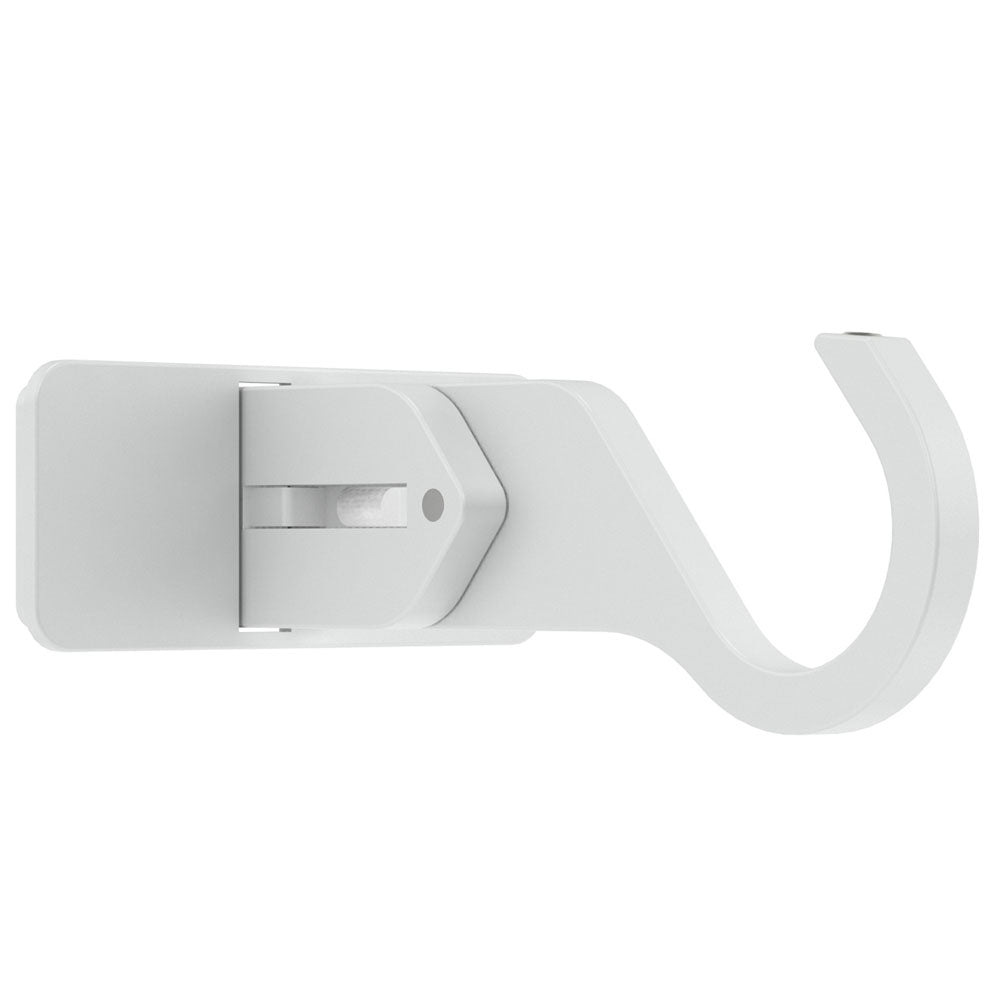 Hallis Arc Adjustable Centre Bracket in China White