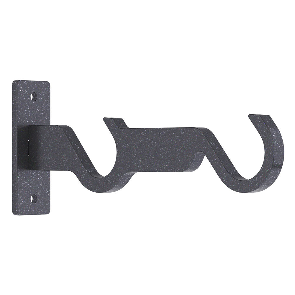 Hallis Arc Double End Bracket in Gunmetal