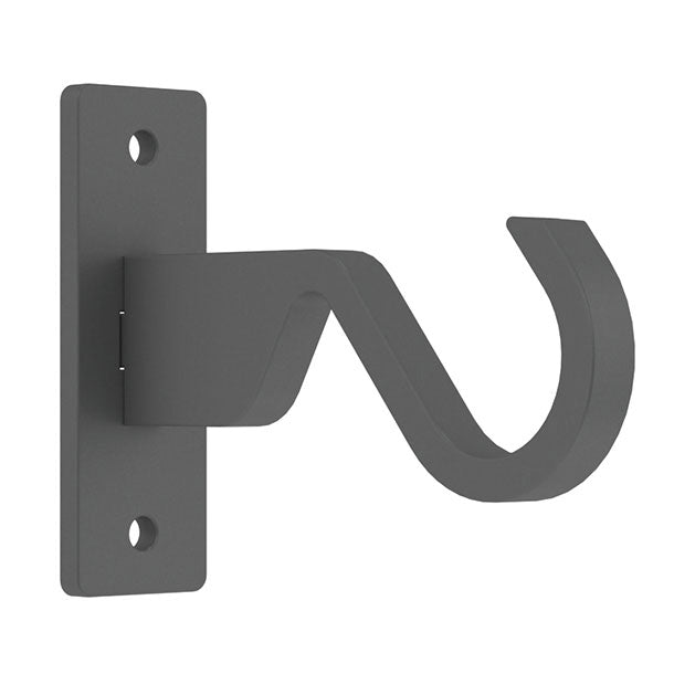 Hallis Arc End Bracket in Lead
