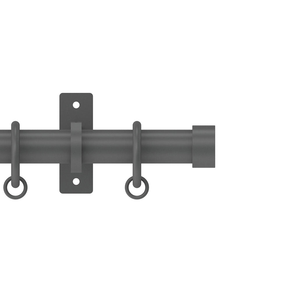 Hallis Arc Stud Curtain Pole Set in Lead