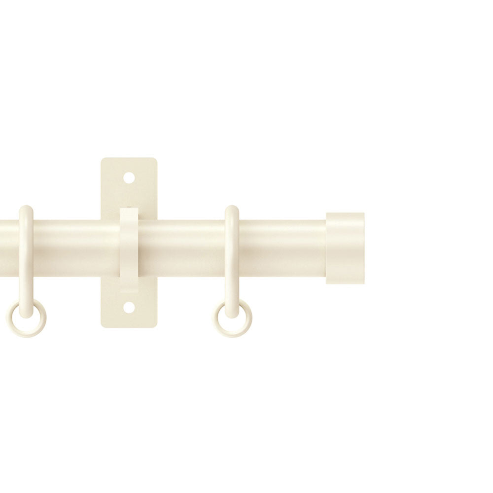 Hallis Arc Stud Curtain Pole Set in Linen