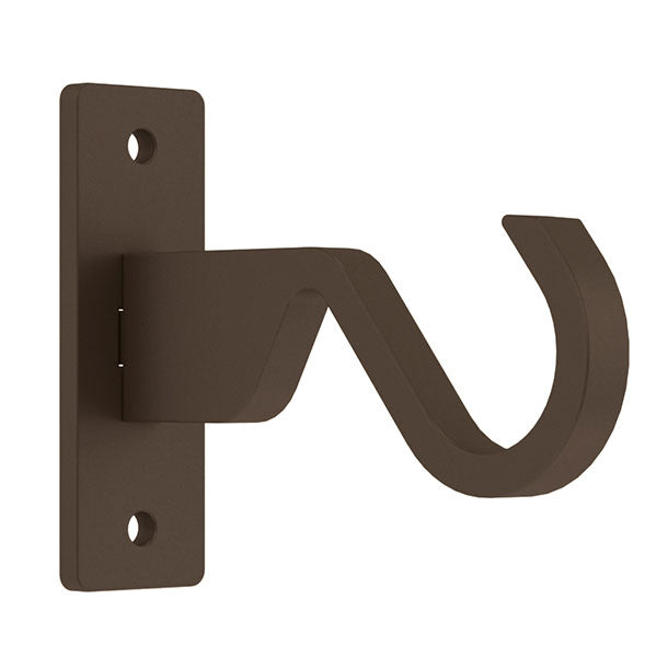 Hallis Arc End Bracket in Mocha