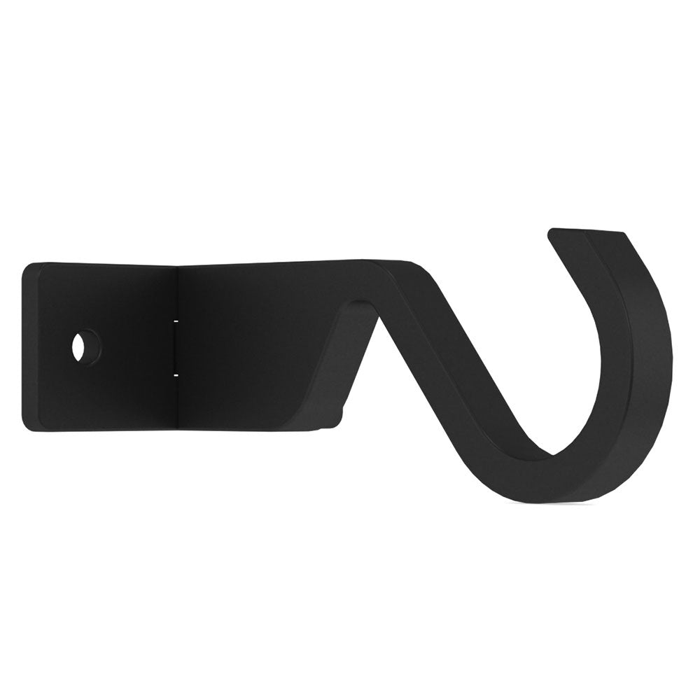 Hallis Arc Centre/Ceiling Bracket in Soft Black