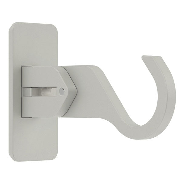 Hallis Arc Adjustable End Bracket in Warm Grey