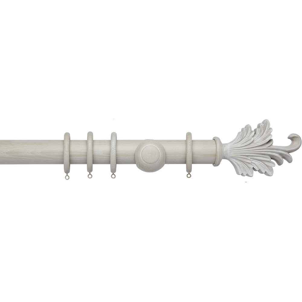 Hallis Ashbridge Tatton Curtain Pole Set in Heritage Grey