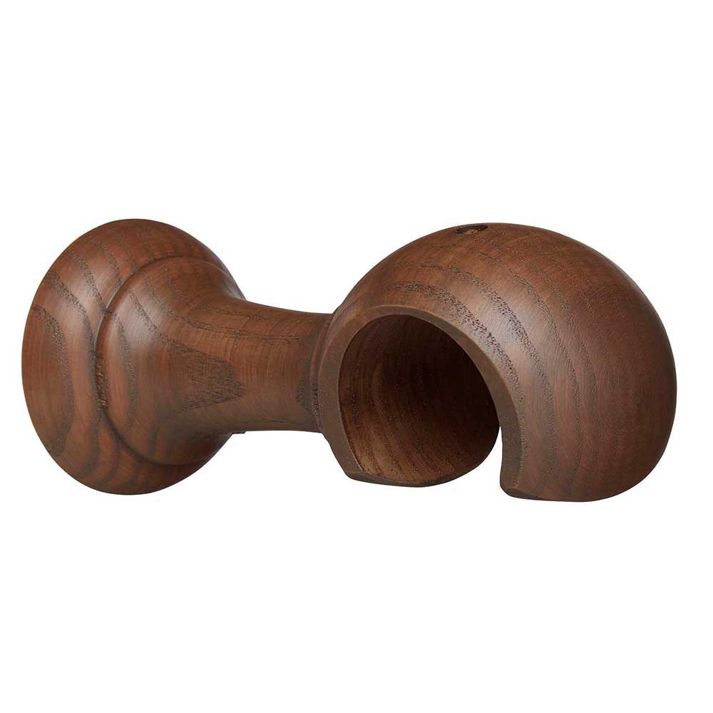 Hallis Eden Clasp Bracket in Cocoa