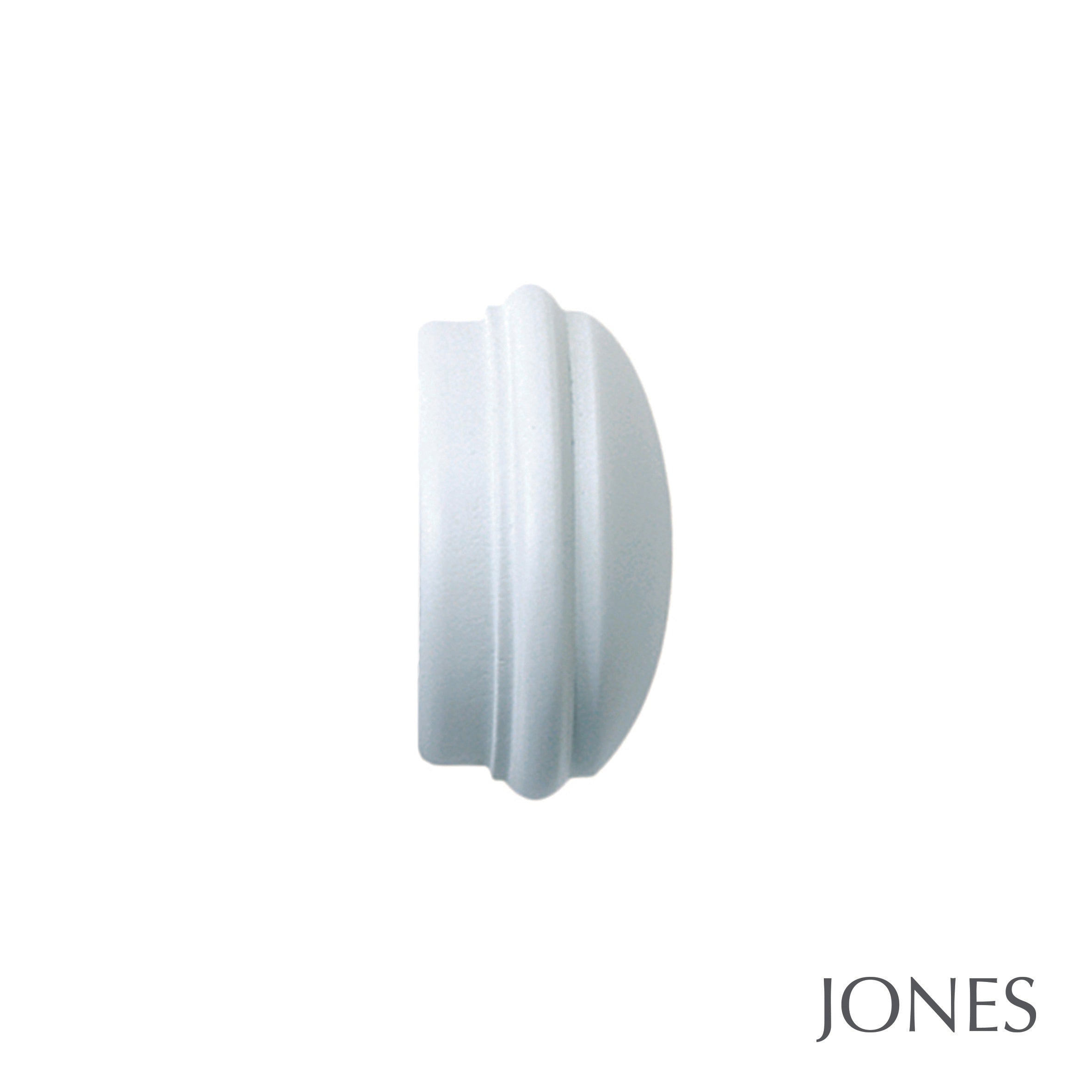 Jones Interiors Seychelles End Cap Curtain Pole Set in Mist