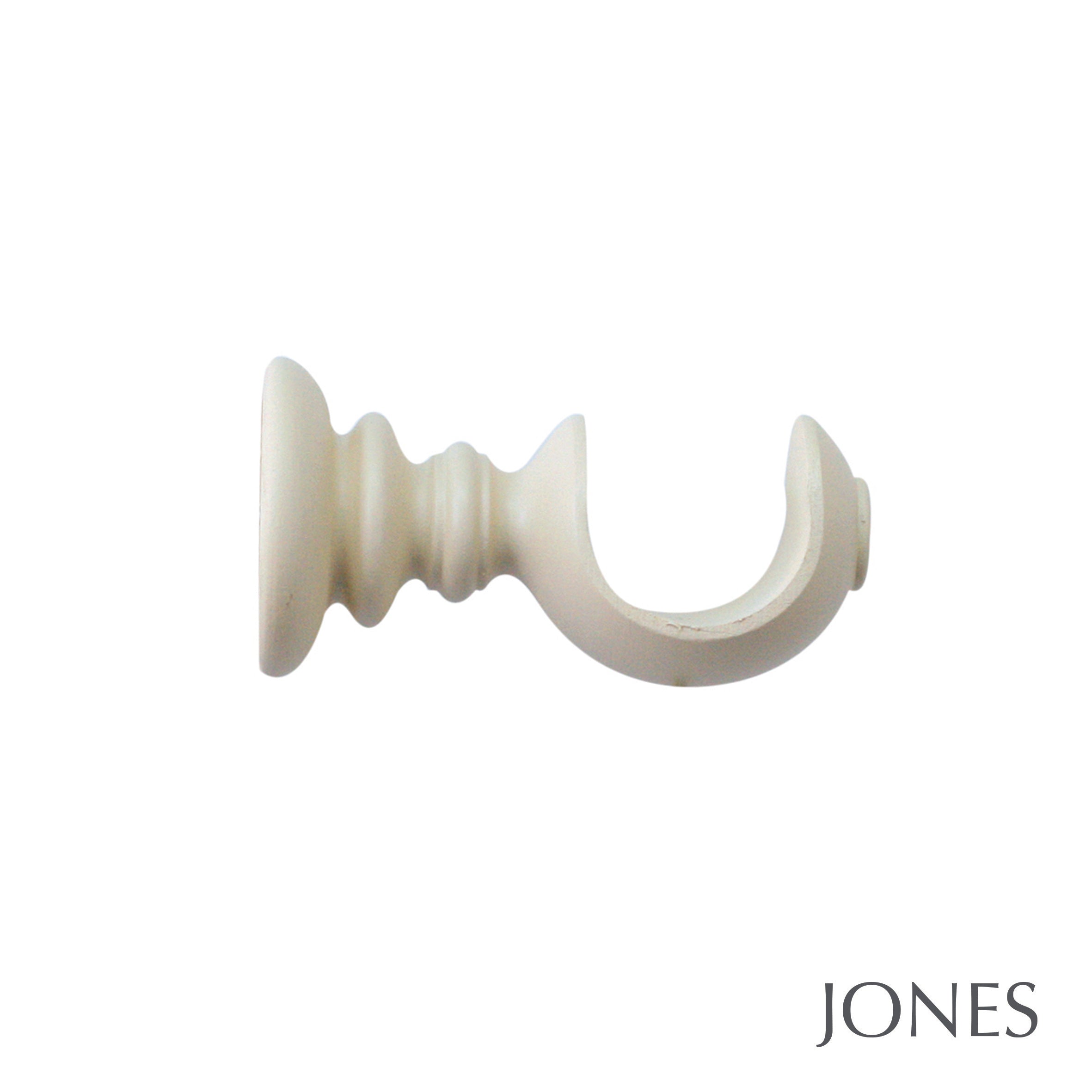 Jones Interiors Seychelles Ball Finial Curtain Pole Set in Sand