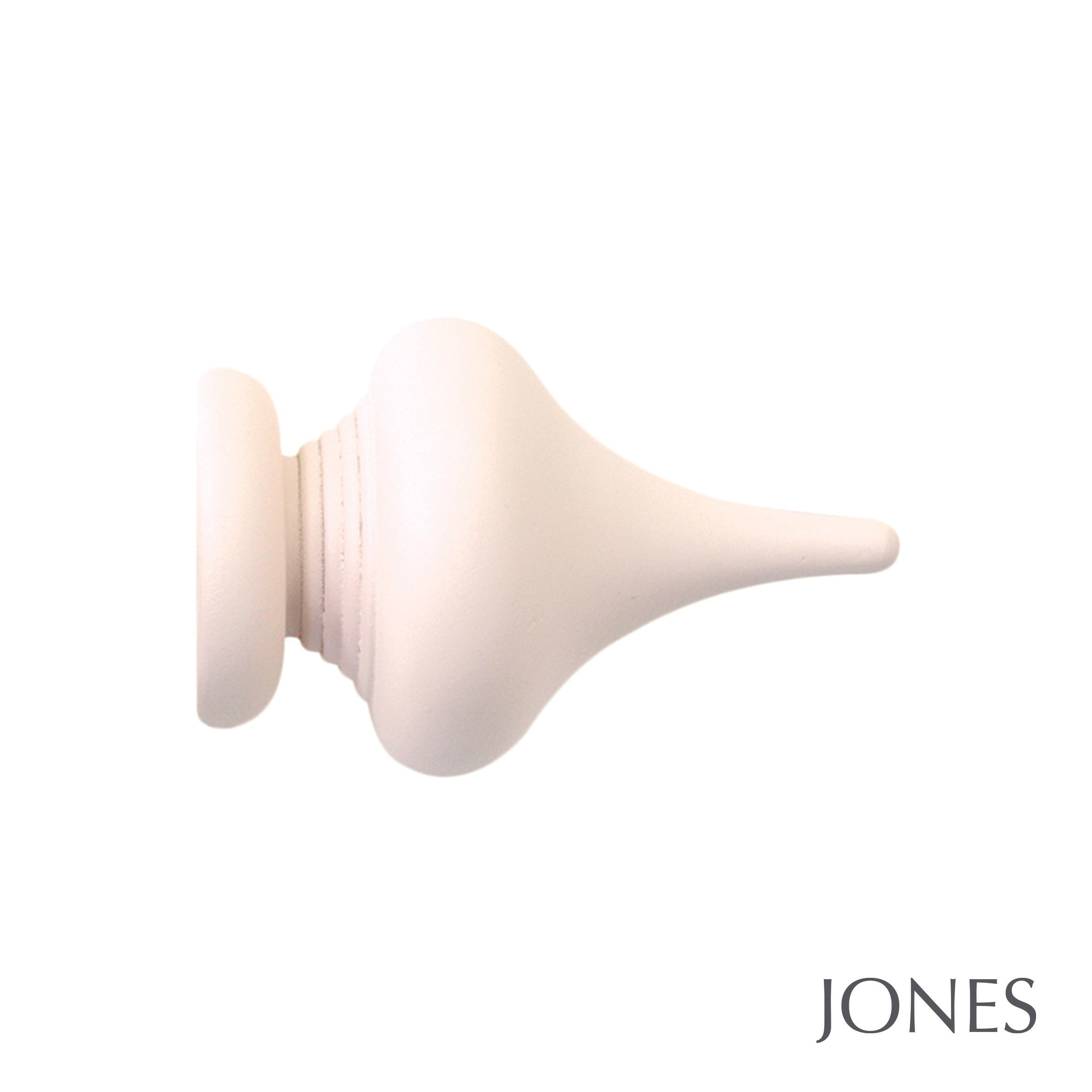 Jones Interiors Seychelles Minaret Finial Curtain Pole Set in Blush