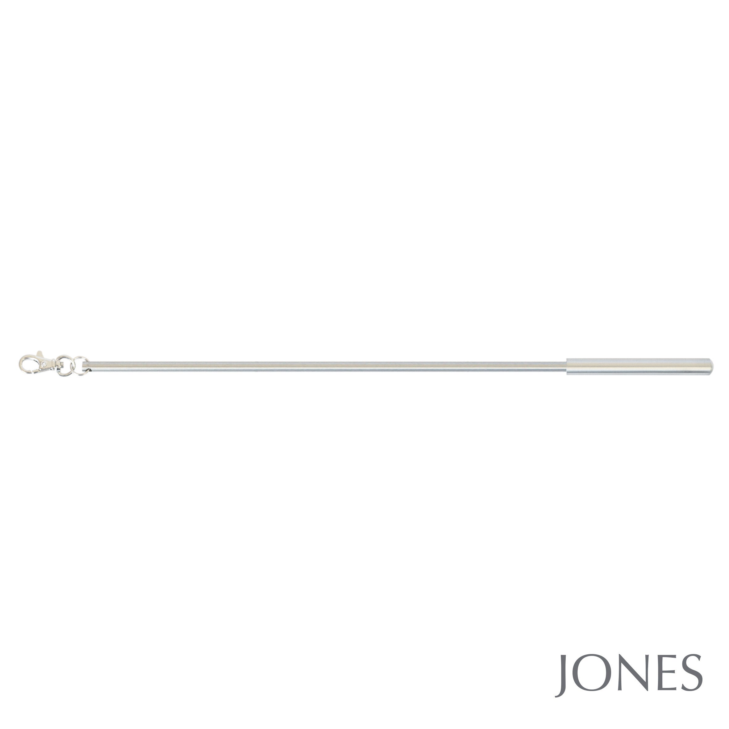 Jones Lunar Curtain Pole Draw Rods in Chrome
