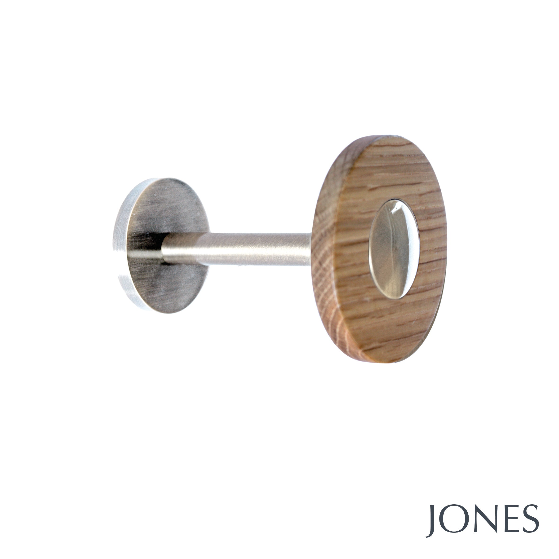Jones Lunar Curtain Holdbacks in Oak