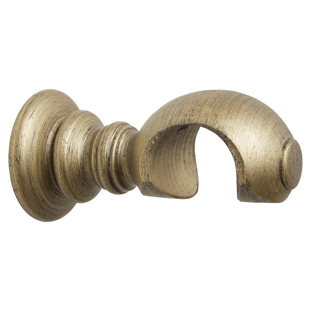 Hallis Modern Country Centre Bracket in Gold Black