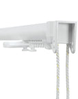 Silent Gliss 3840 Corded Curtain Track in Matt White