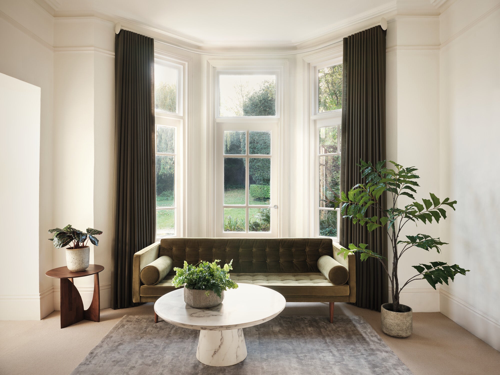 Silent Gliss 7630 Corded Metropole in Taupe