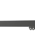 Silent Gliss 6870 Curtain Track in Black
