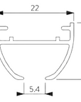 Silent Gliss 6010 Curtain Track in Black