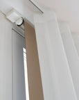 Silent Gliss 6010 Curtain Track in Black