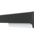 Silent Gliss 1080 Curtain Track in Charcoal