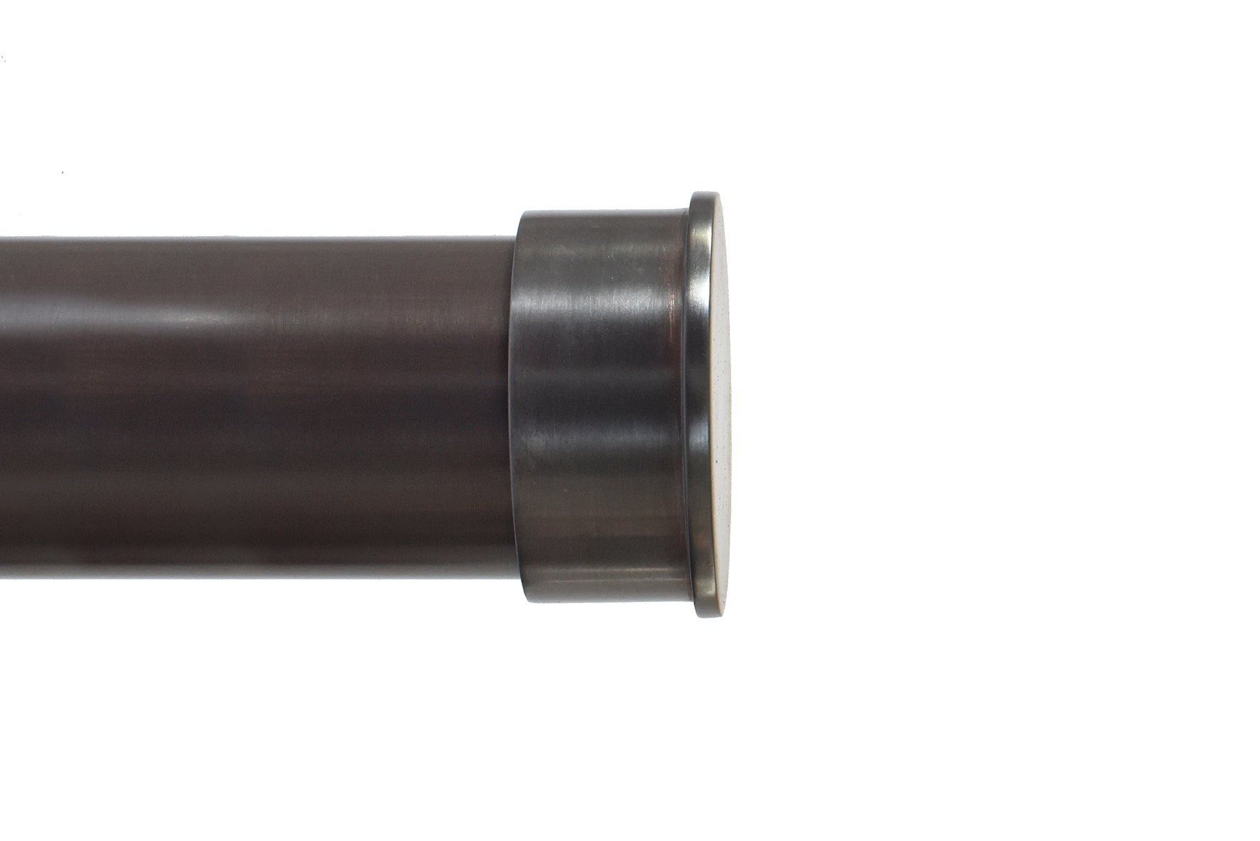 Tillys Classic End Cap Finial Curtain Pole Set in Bronze