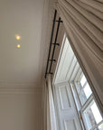 Silent Gliss Metropole Double Pole (23mm + 30mm) in White