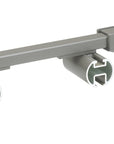 Silent Gliss Metropole Double Pole (23mm + 30mm) in White