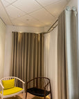 Silent Gliss Metropole Double Pole (23mm + 30mm) in White