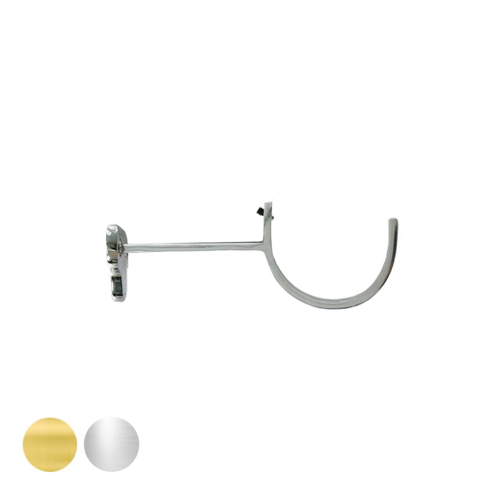 Jones Interiors Centre Bracket in Chrome (For Hardwick & Seychelles Collections)
