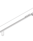 Silent Gliss 7640 Metropole in Silver