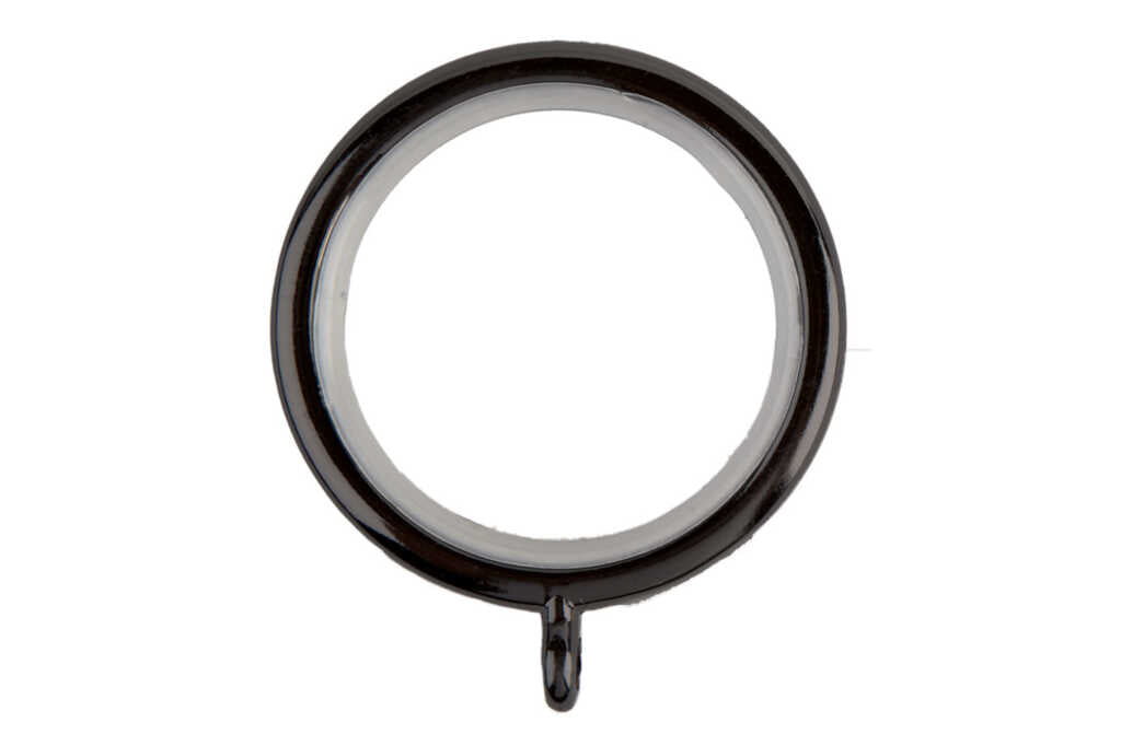 Hallis Neo Black Nickel Bullet Curtain Pole Set
