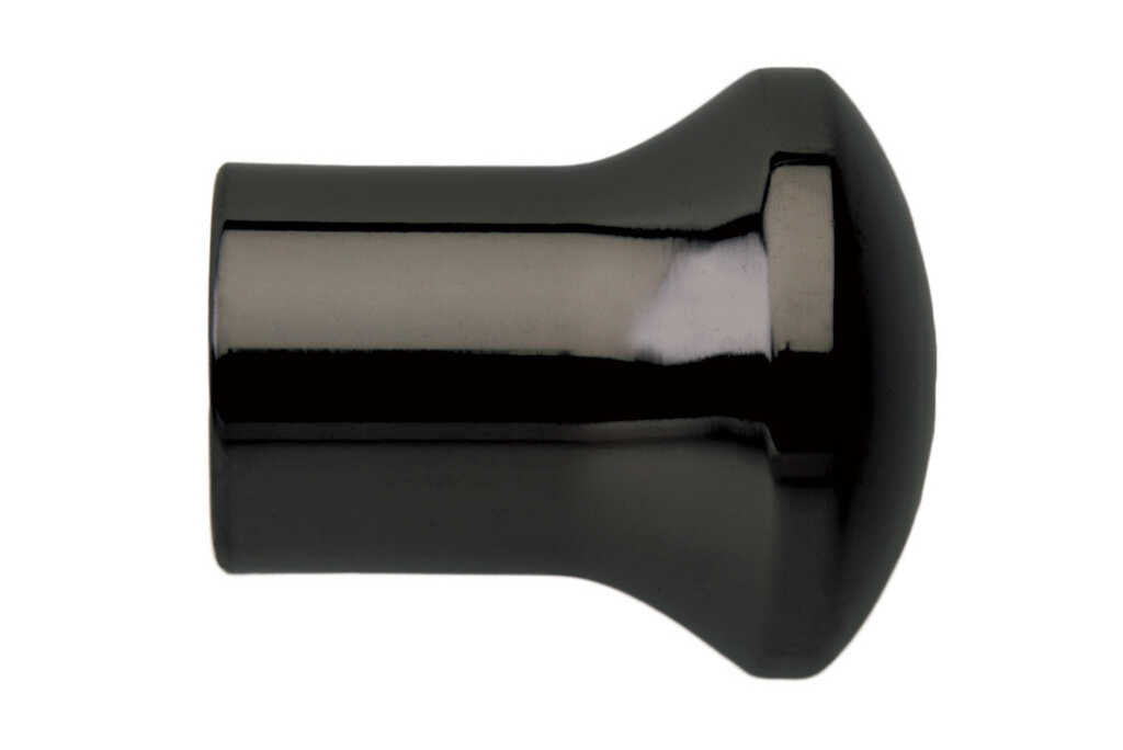 Hallis Neo Black Nickel Trumpet Curtain Pole Set