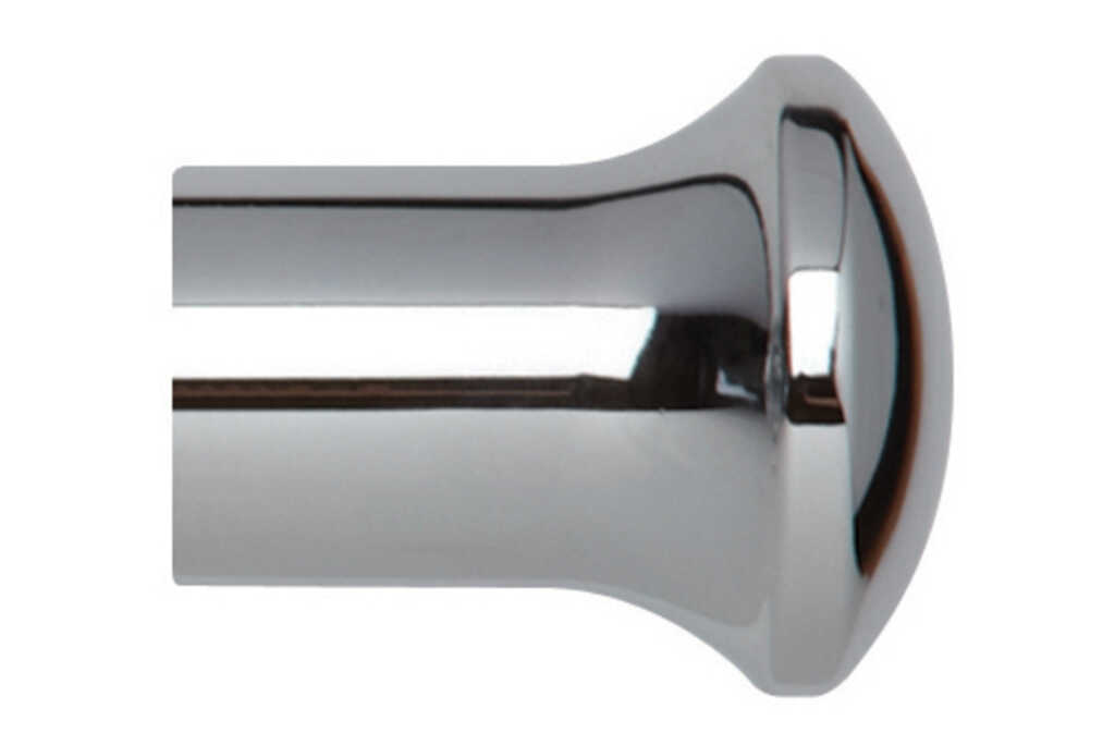Hallis Neo Chrome Trumpet Curtain Pole Set